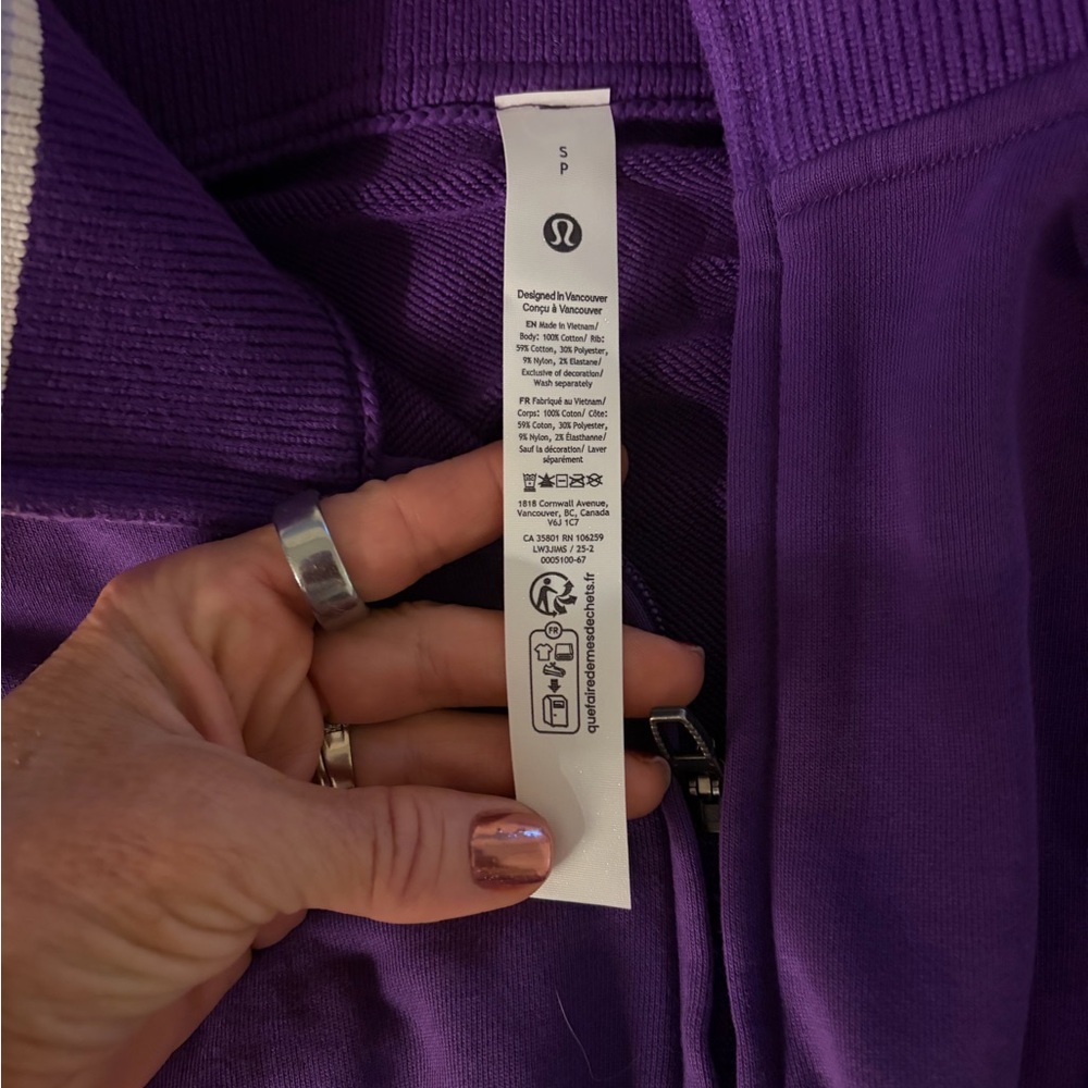 Perfectly Oversized Ringer
Funnel-Neck Half Zip - Picture 6 of 8